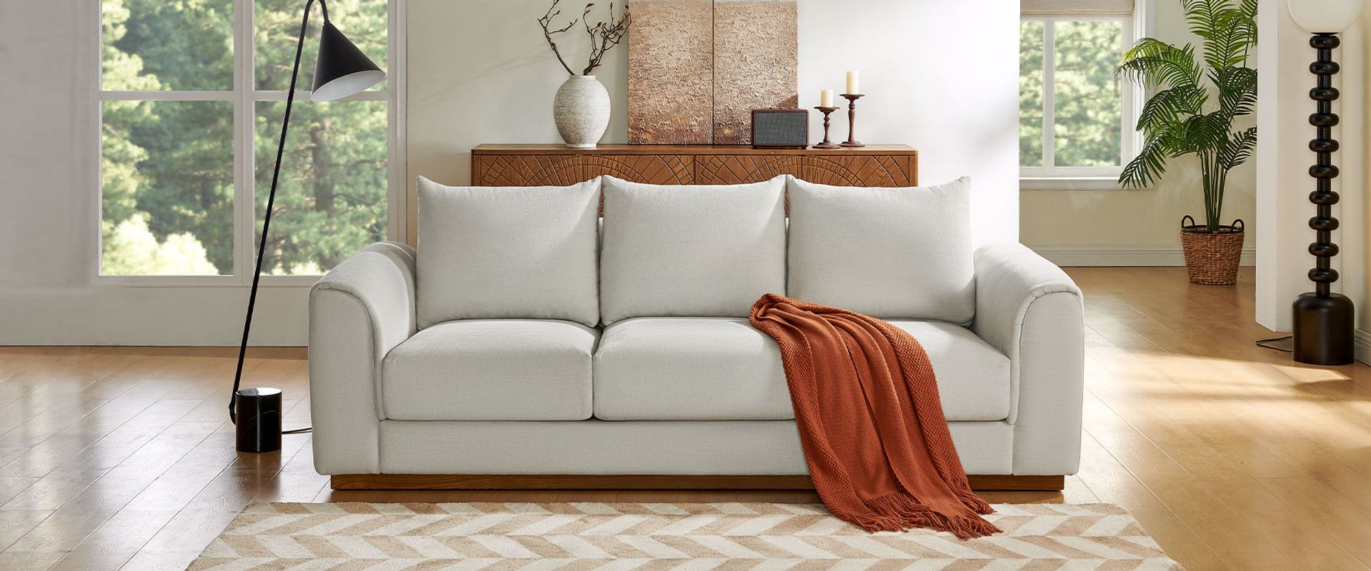 light grey sofa living room 