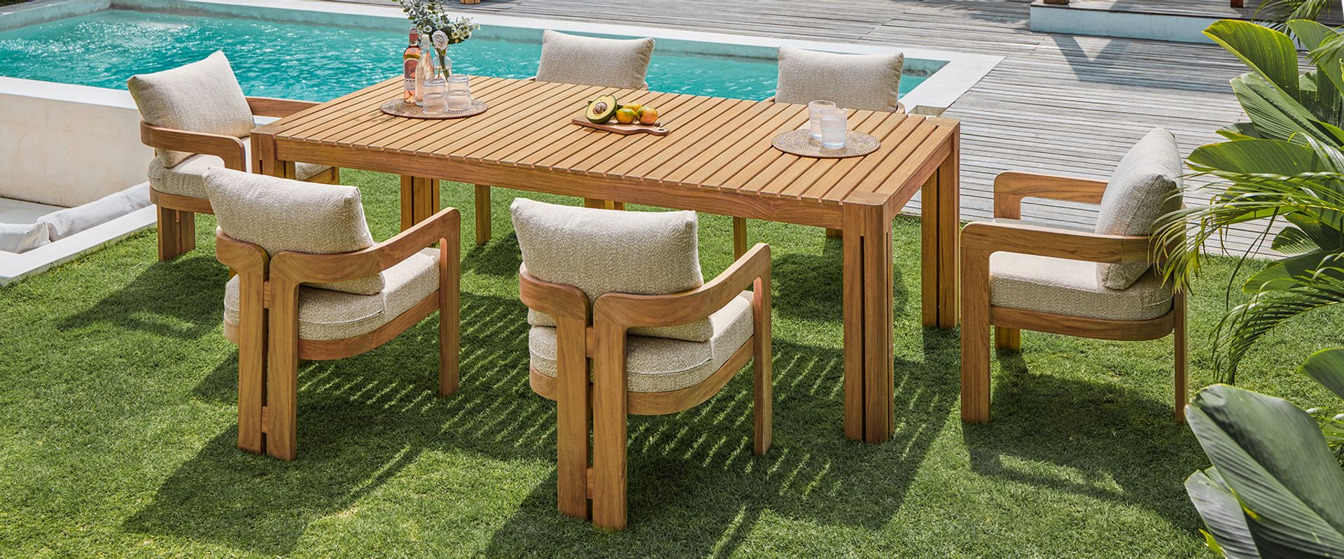 Outdoor Teak Coffee Table 