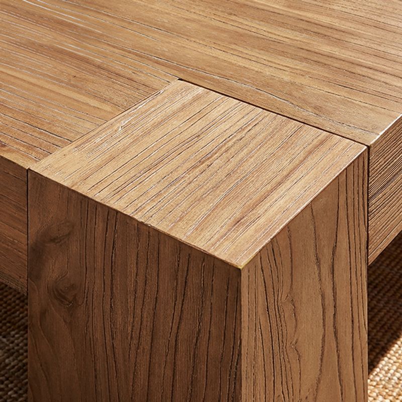 Block Joinery with Layered Wood Detail