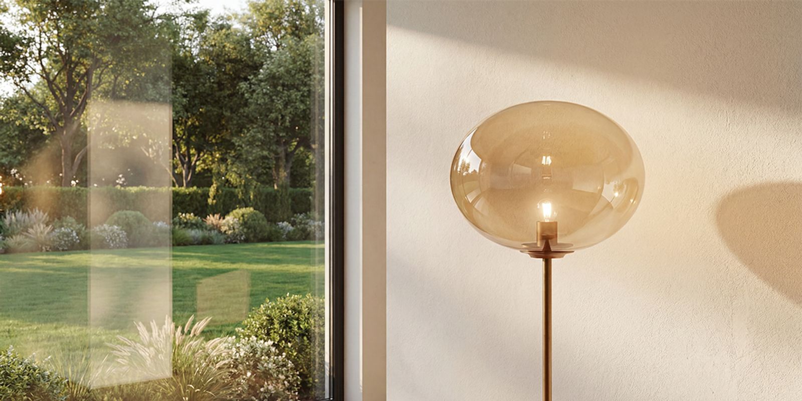 electroplated champagne glass shade