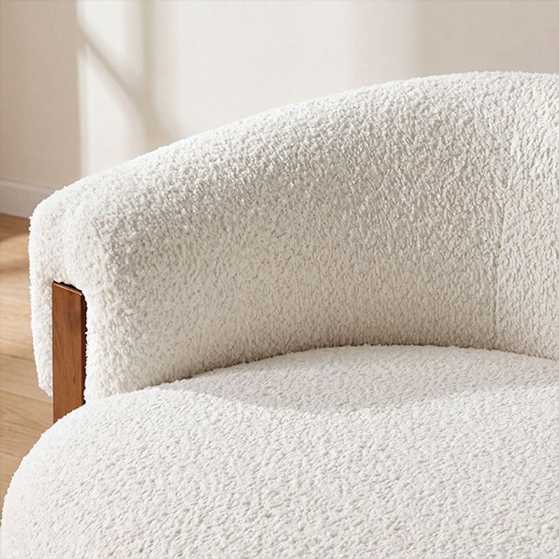 Cloud-Like Bouclé Upholstery