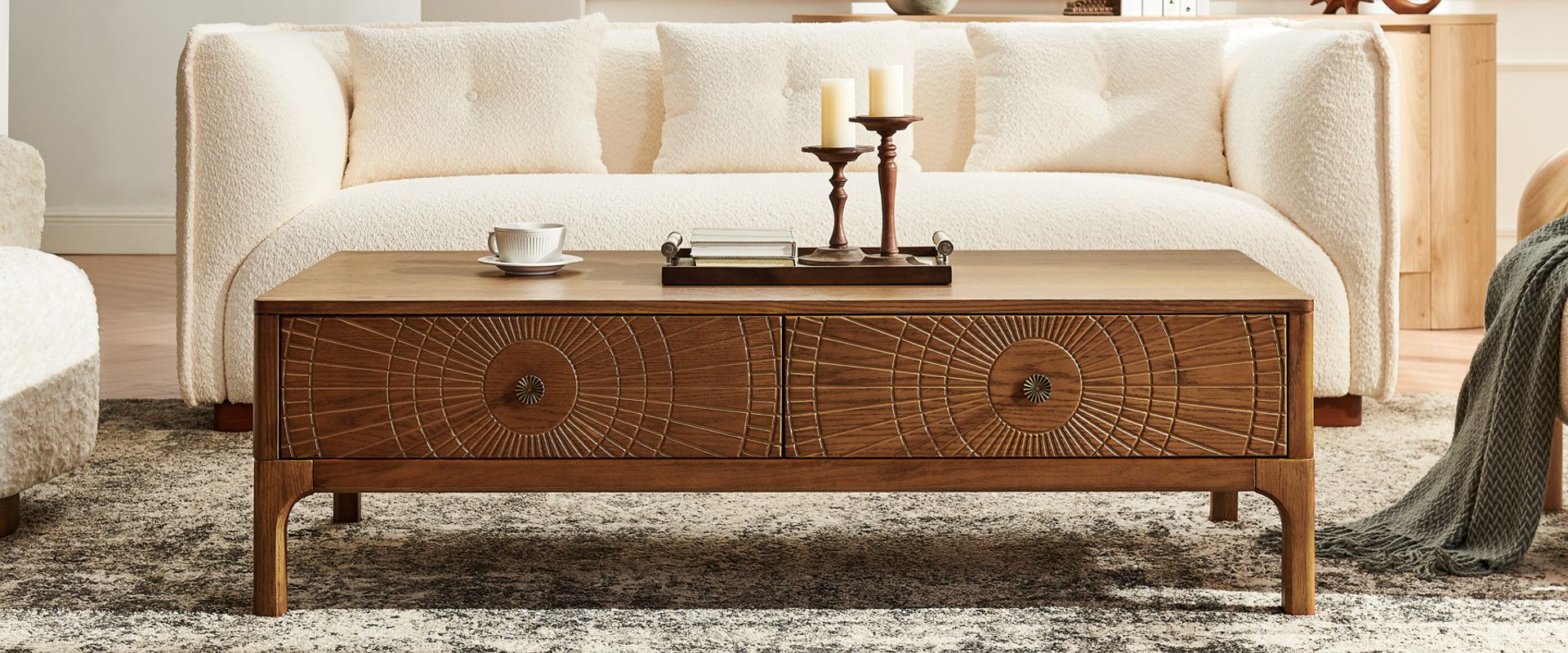rectangular coffee table