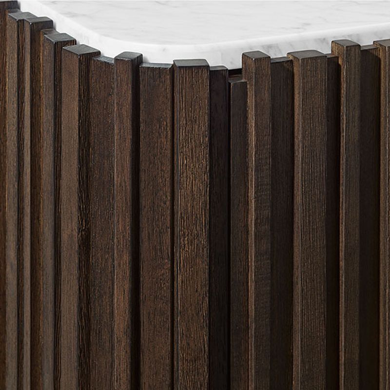 Staggered Solid Wood Grille
