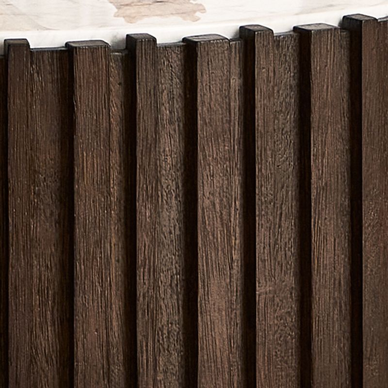 Staggered Solid Wood Grille