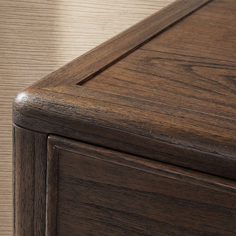 Warm Wood with Exquisite Metal Handle