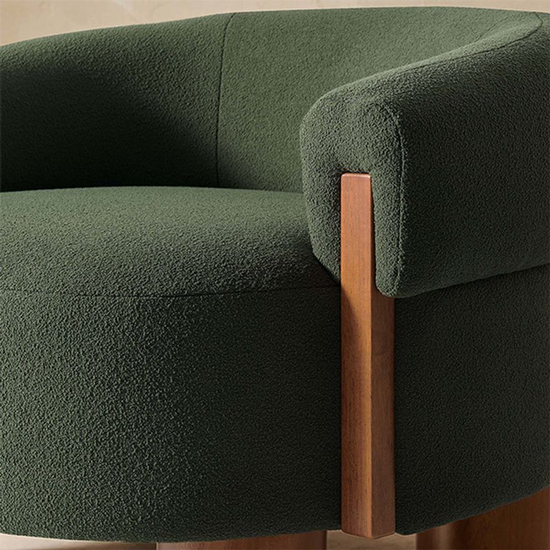 Cloud-Like Bouclé Upholstery