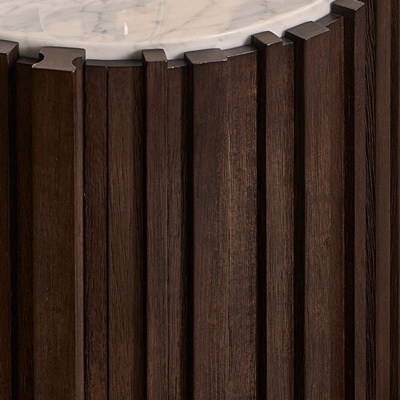Staggered Solid Wood Grille