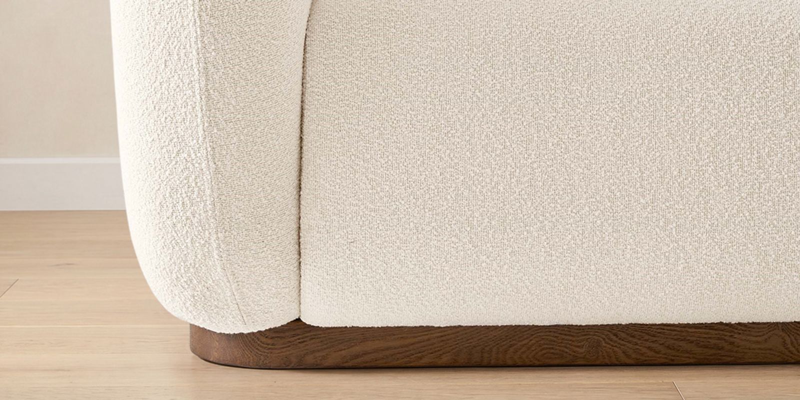 Recessed Solid Wood Base Craftsmanship