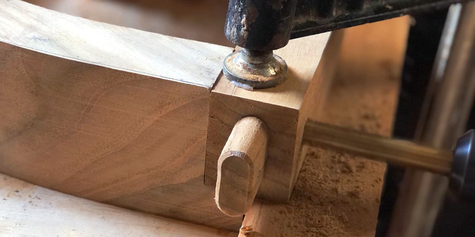 Crafted Through Traditional Woodworking