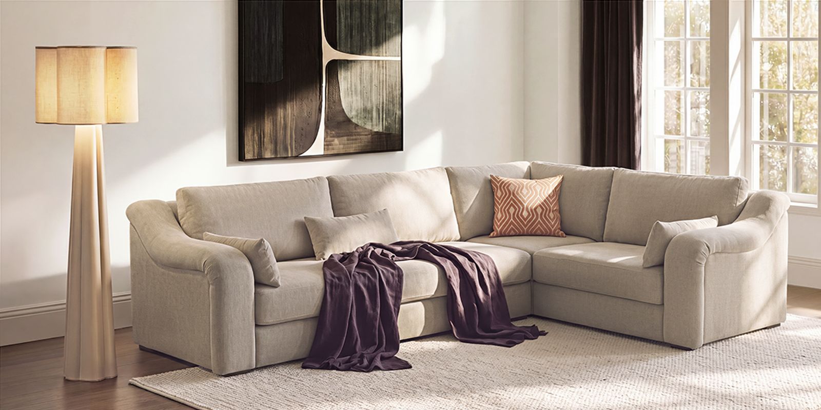 Complete Sectional Living Room Layout