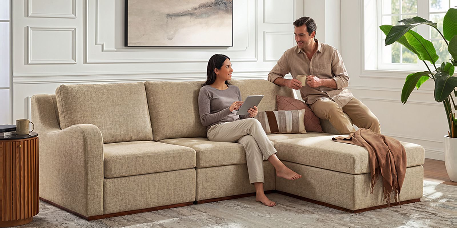 Cozy Social Lounging Space