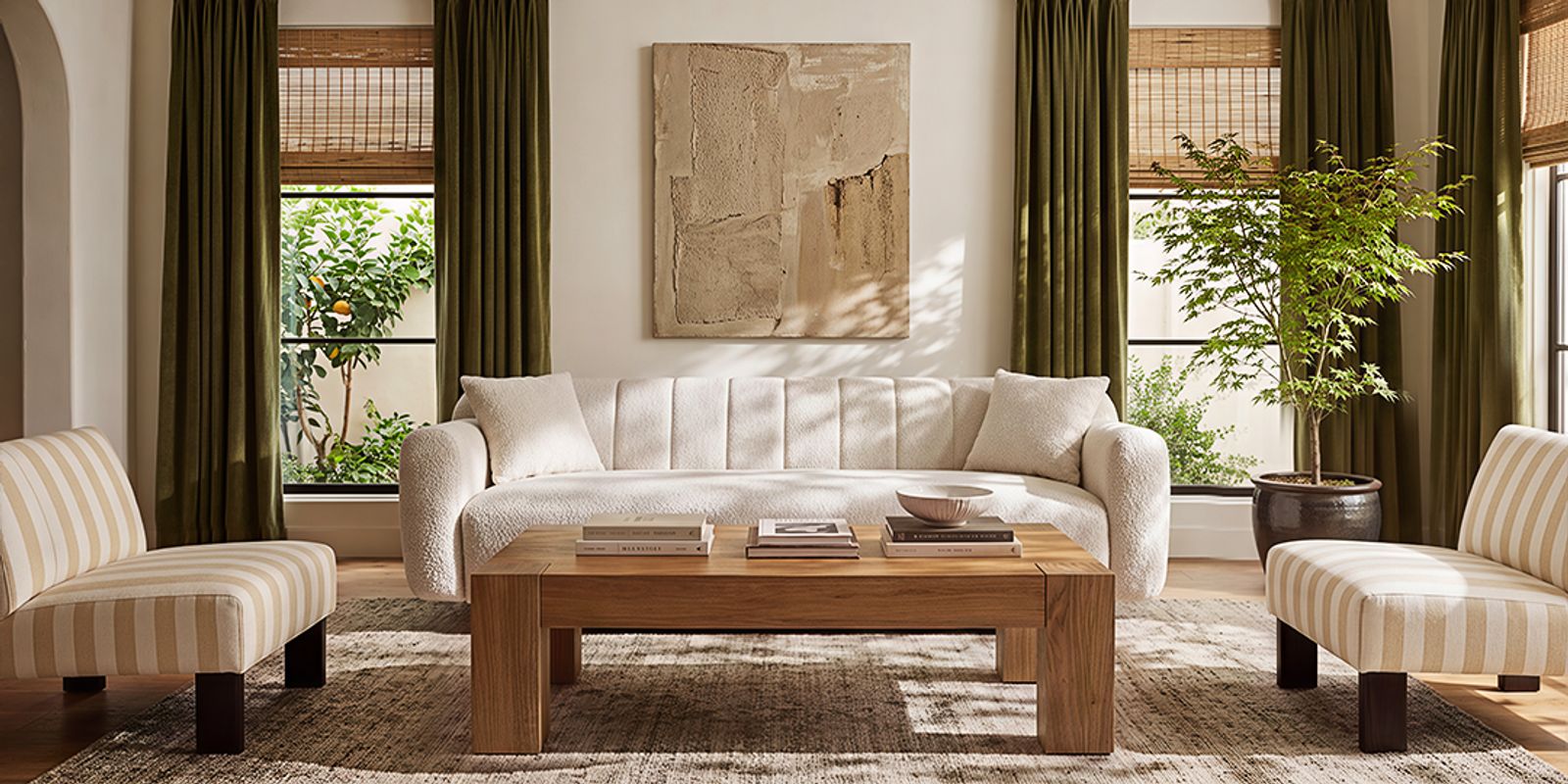 Versatile Statement Sofa for Living Rooms