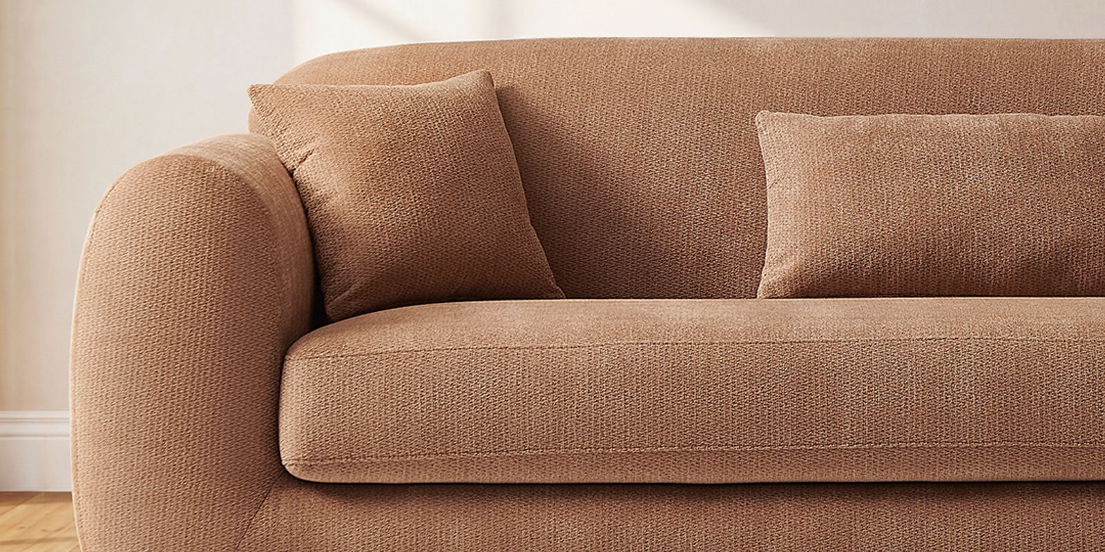 Curved Armrest & Backrest Design