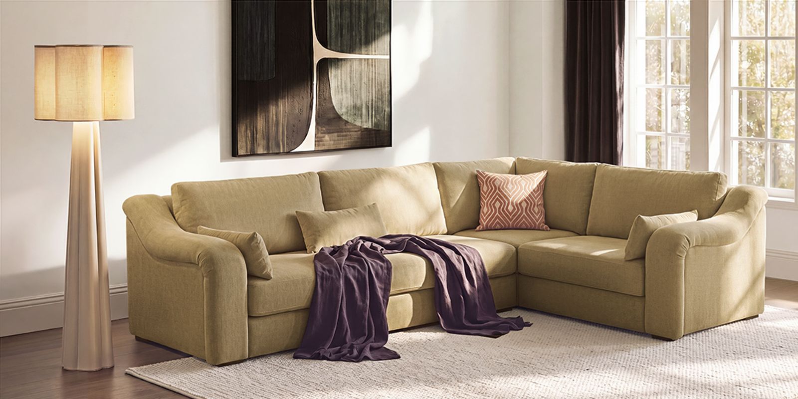 Complete Sectional Living Room Layout