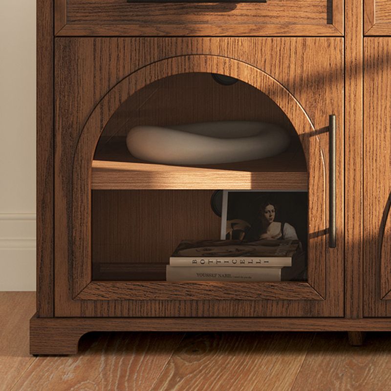 Arched Glass Doors