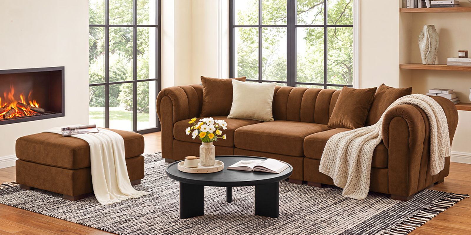 Versatile Modular Sectional Layout