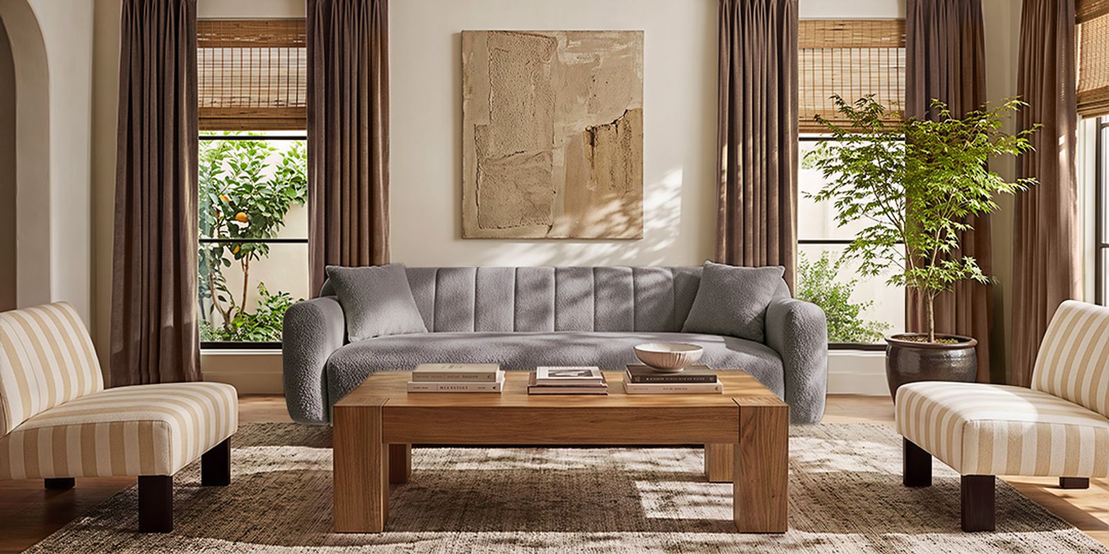 Versatile Statement Sofa for Living Rooms
