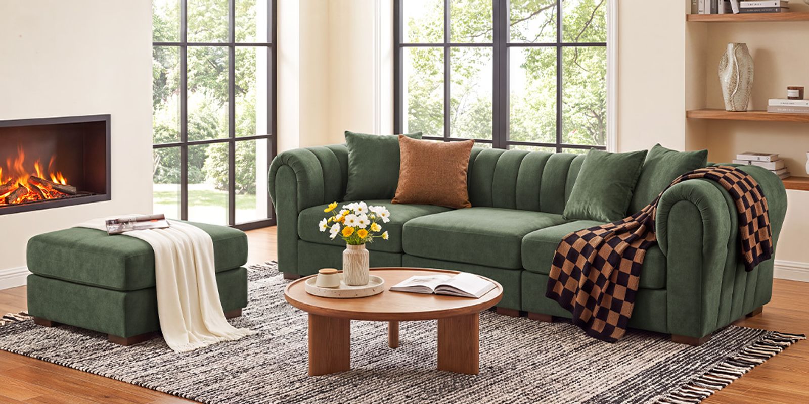 Versatile Modular Sectional Layout