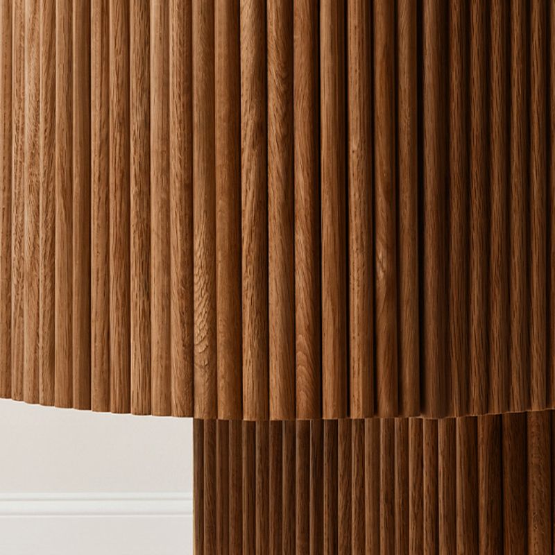 Solid Oak Fluted Legs