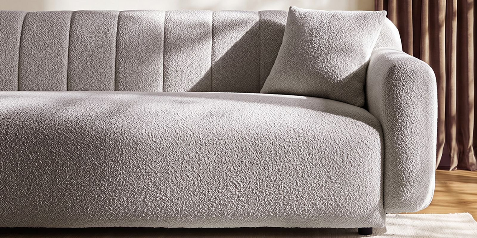Sculpted Silhouette with Channel Tufted Back