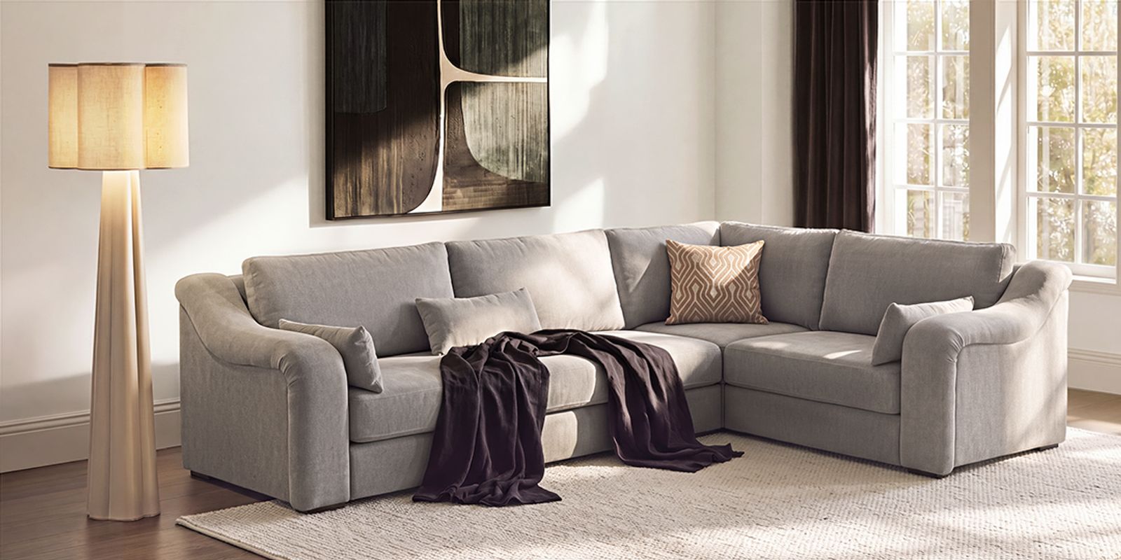 Complete Sectional Living Room Layout