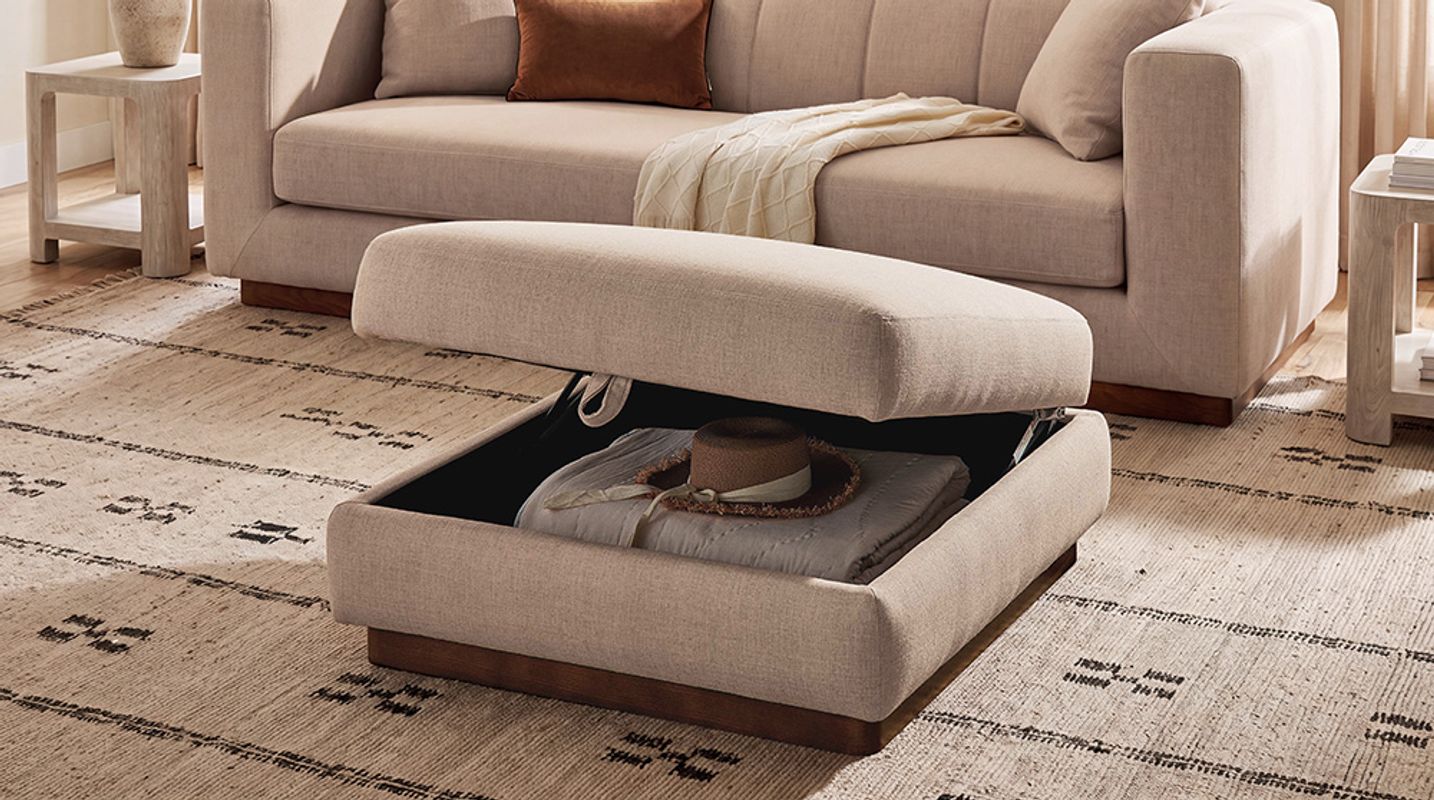 Storage Ottoman Design