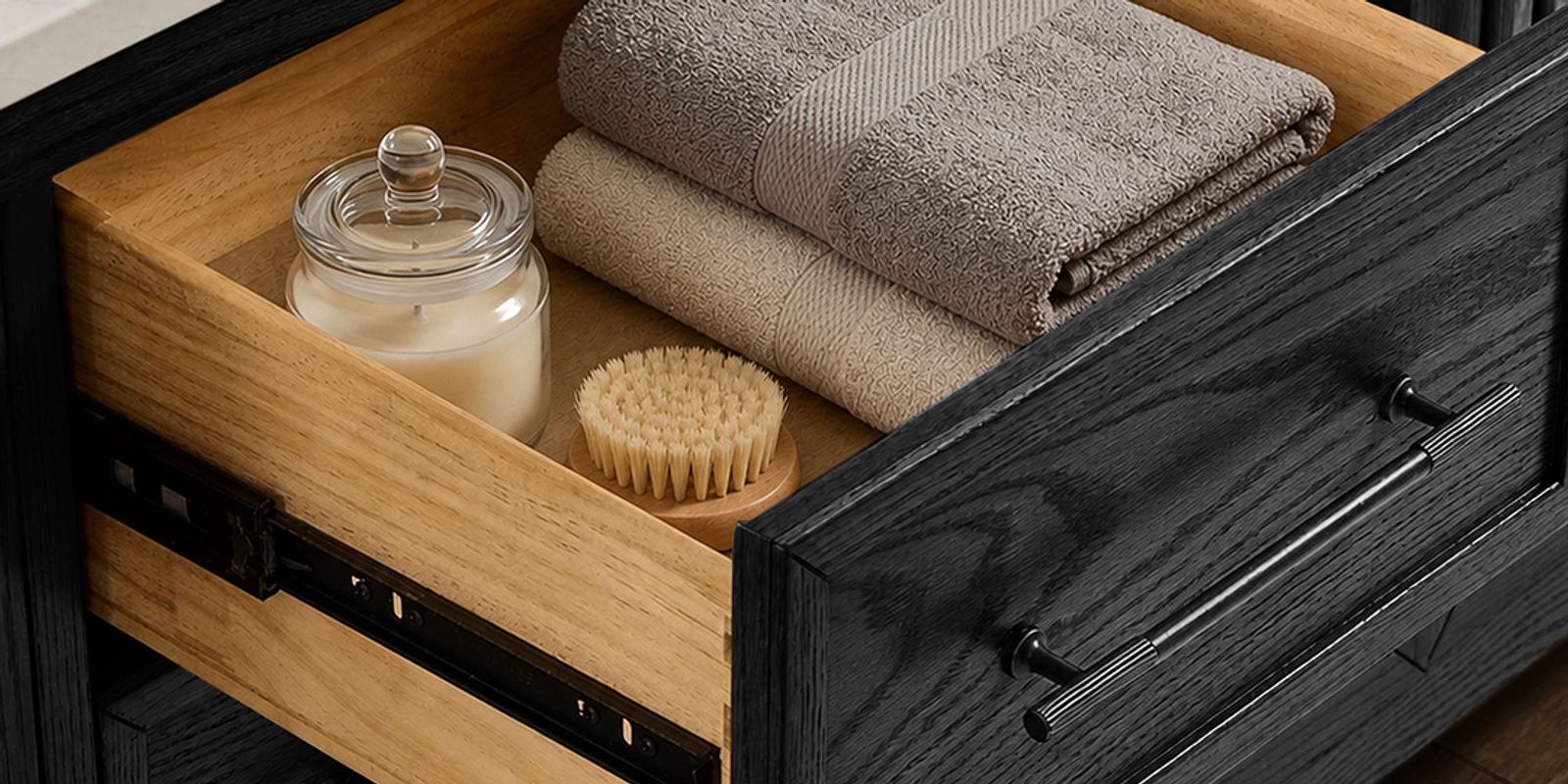 Tailored Storage with Soft-Close Comfort