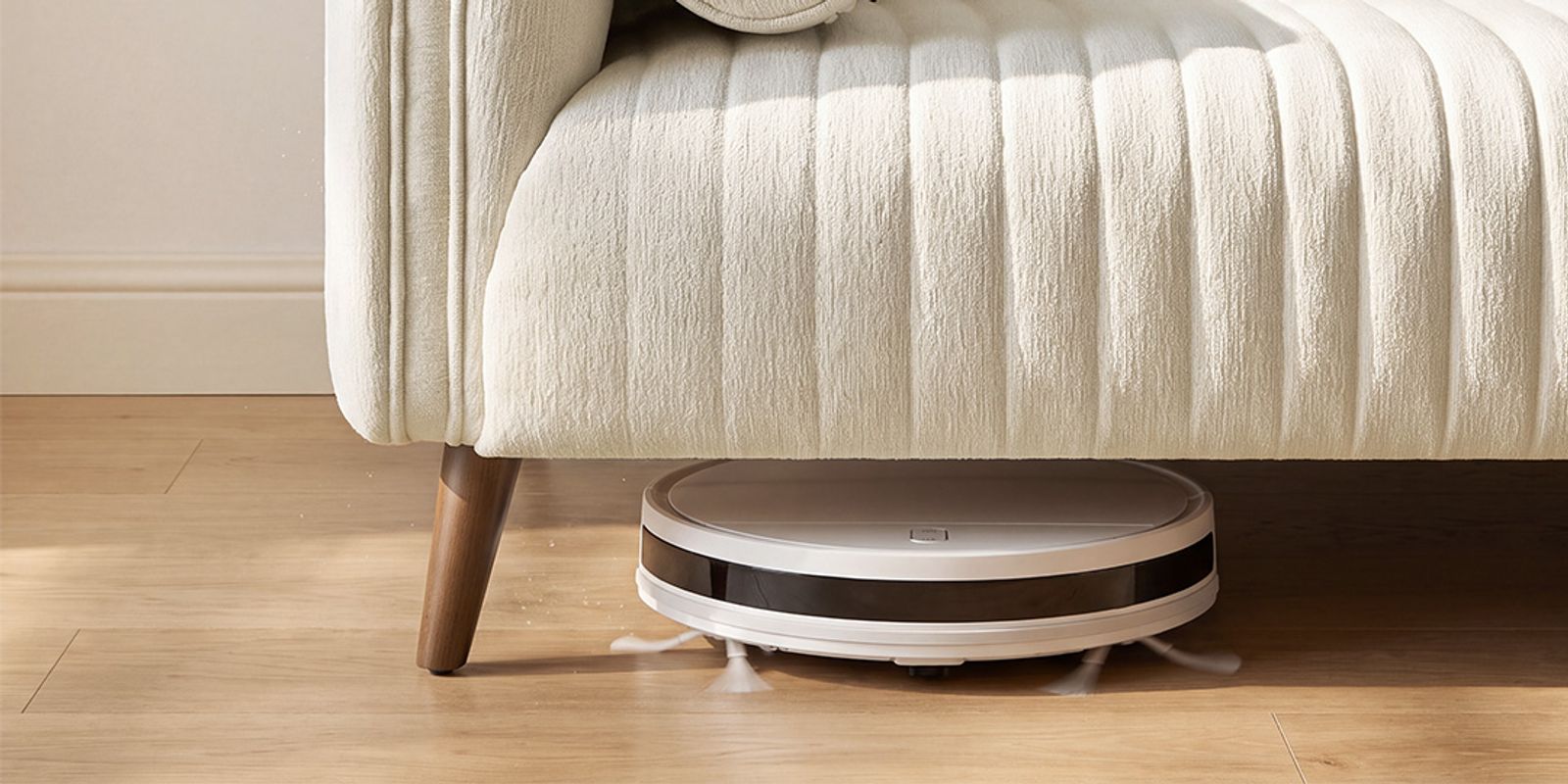 Raised Legs for Robotic Vacuum Access