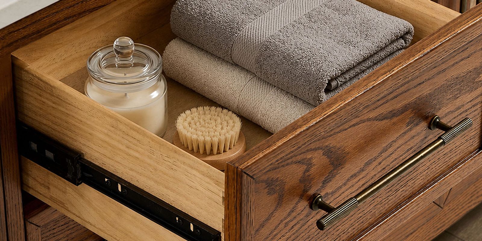 Tailored Storage with Soft-Close Comfort