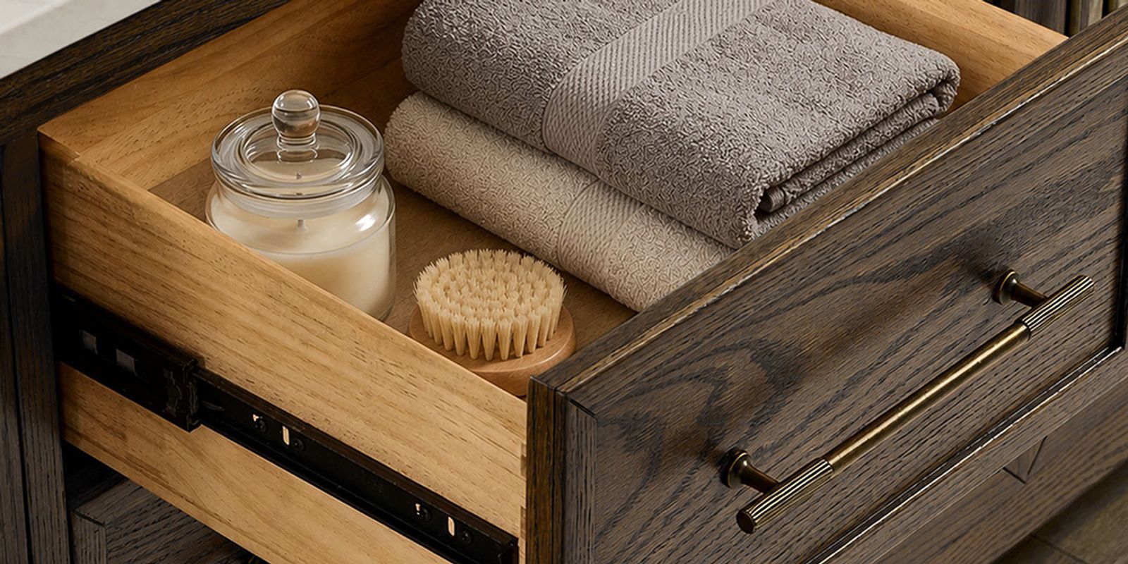Tailored Storage with Soft-Close Comfort