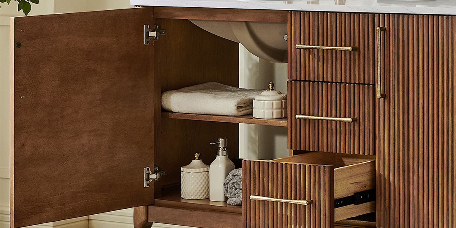 Versatile Storage & Soft-Close Mechanism