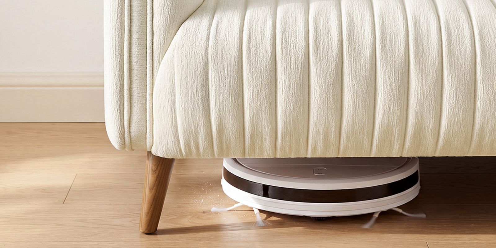 Raised Legs for Robotic Vacuum Access