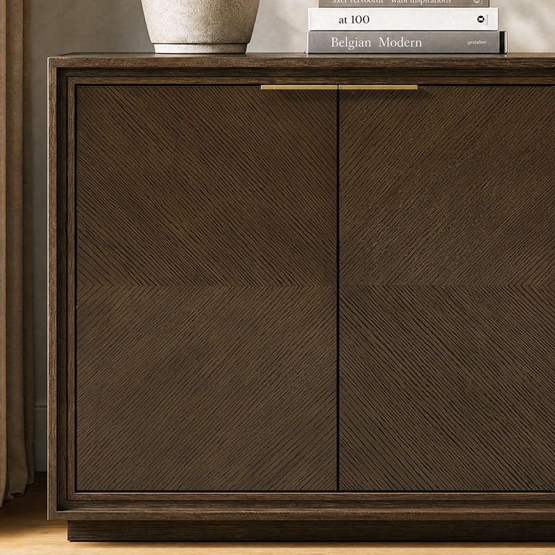 Distinctive Chevron Doors