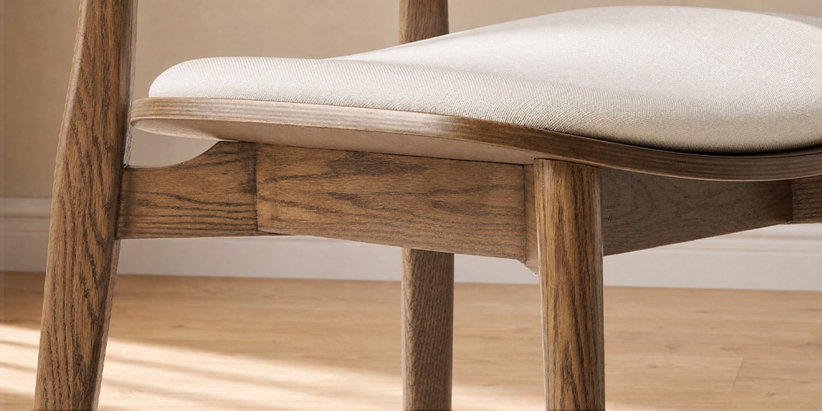 Warm Solid Oak Frame