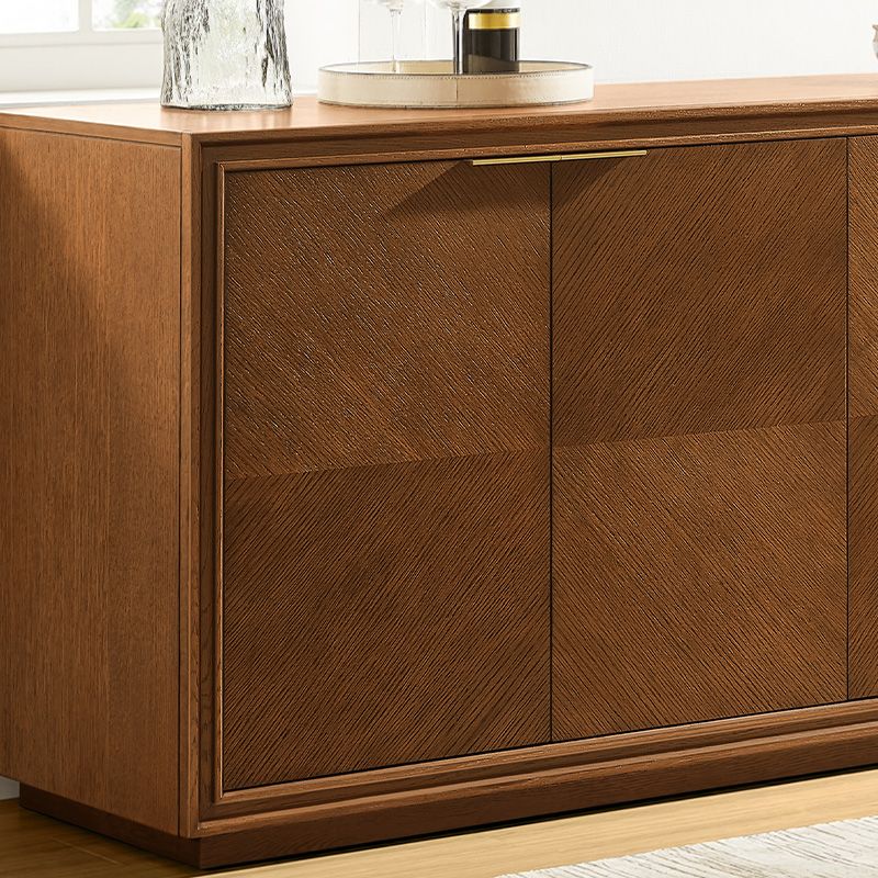 Distinctive Chevron Doors