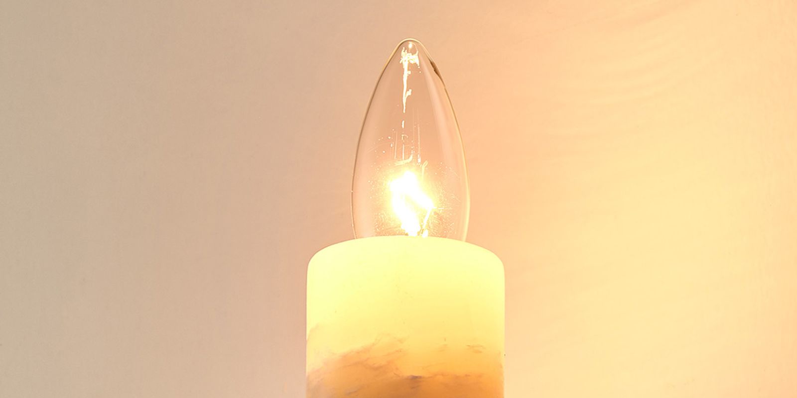 candle fire shape sconce