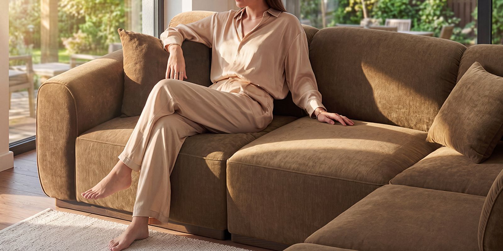 Curved Backrest for Supportive Comfort