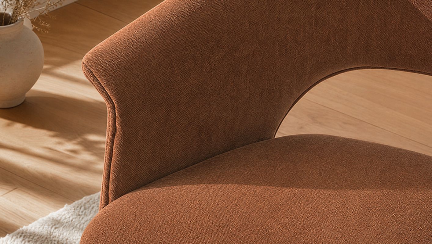 Supportive Curved Embrace