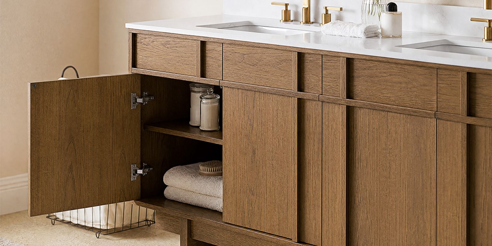 Tailored Storage with Soft-Close Comfort