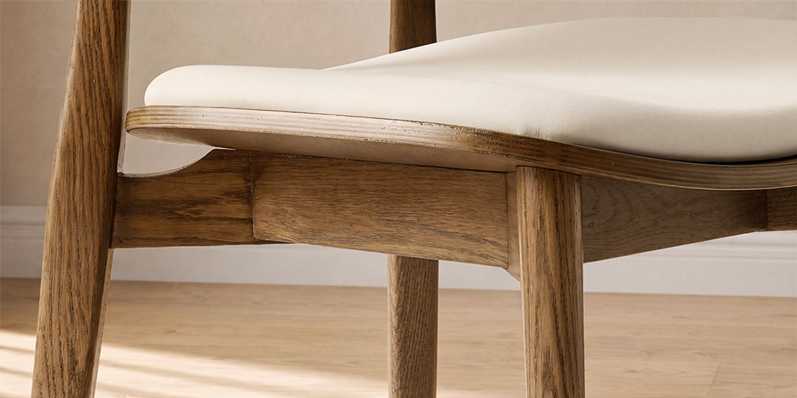 Warm Solid Oak Frame