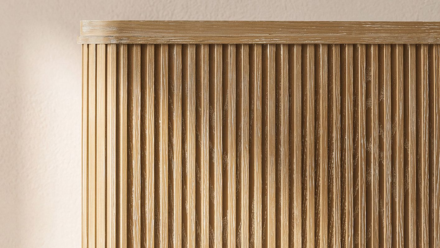Artful Fluted Wood Texture