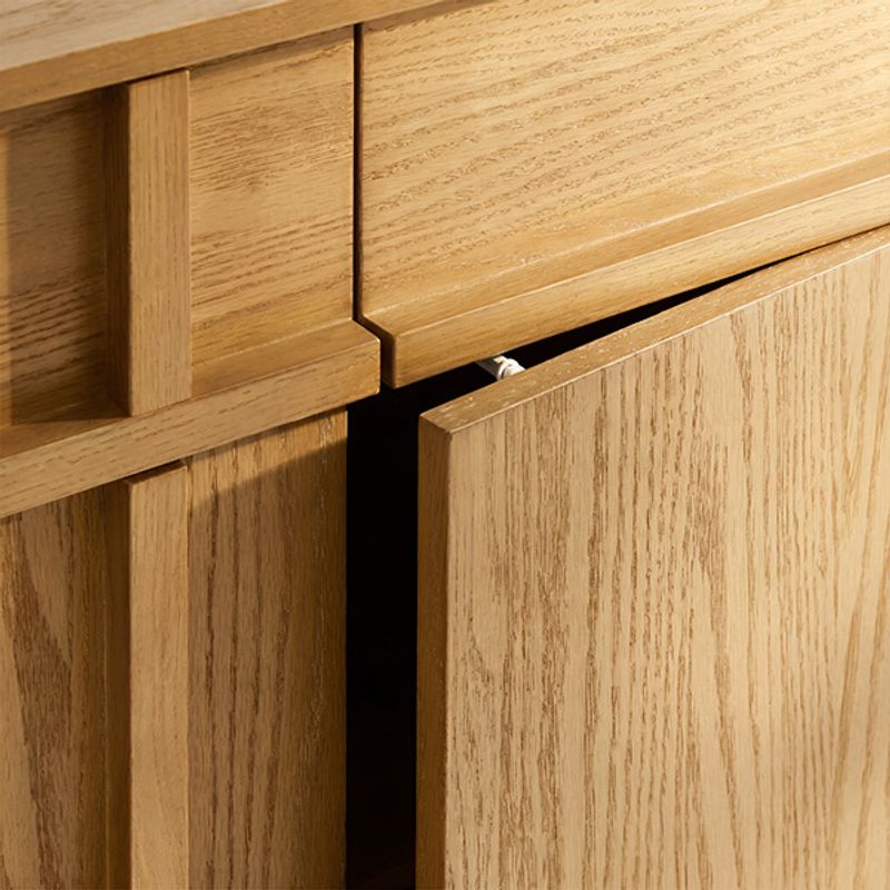 A cleaner cabinet front