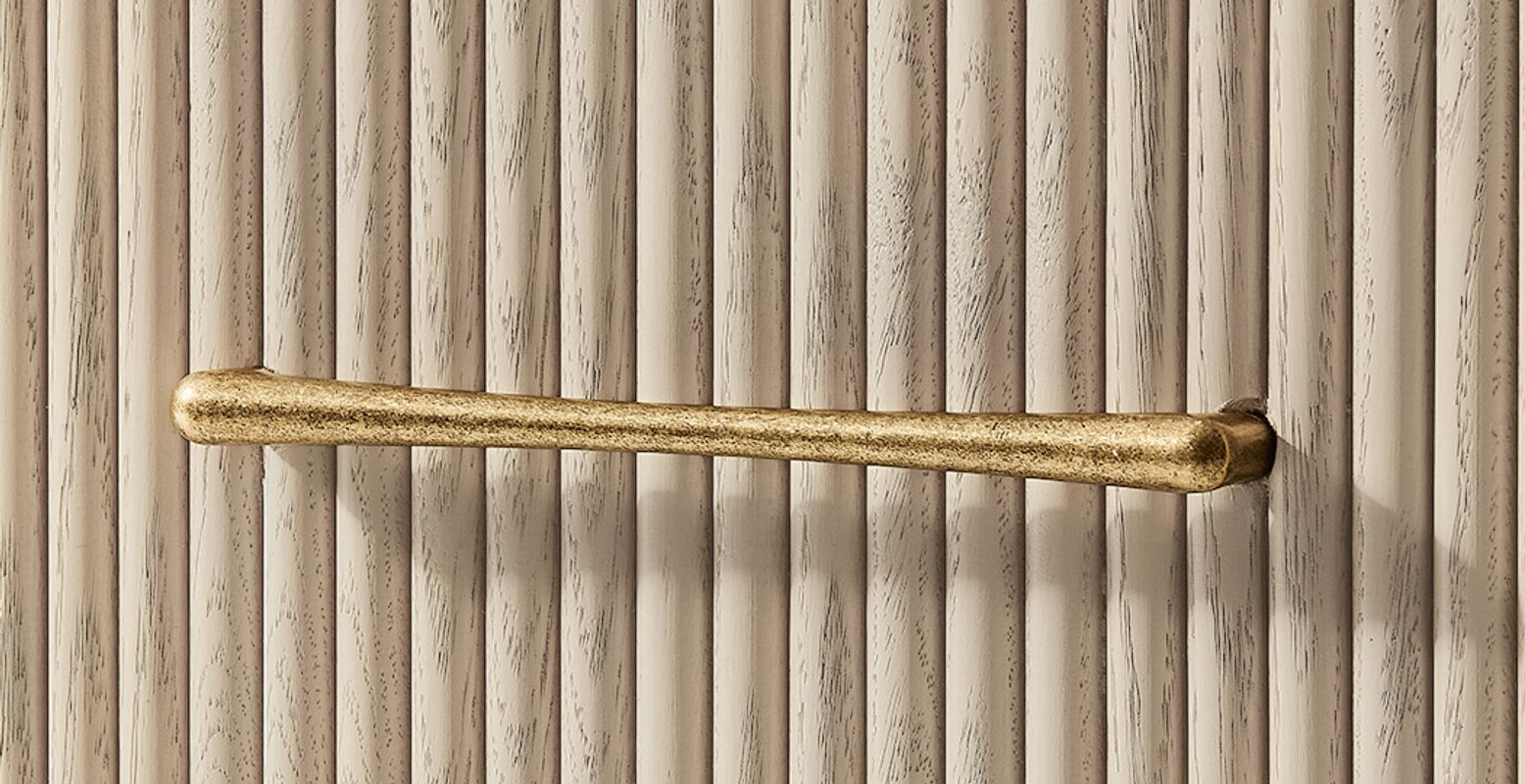 Warm Antique Brass Accents