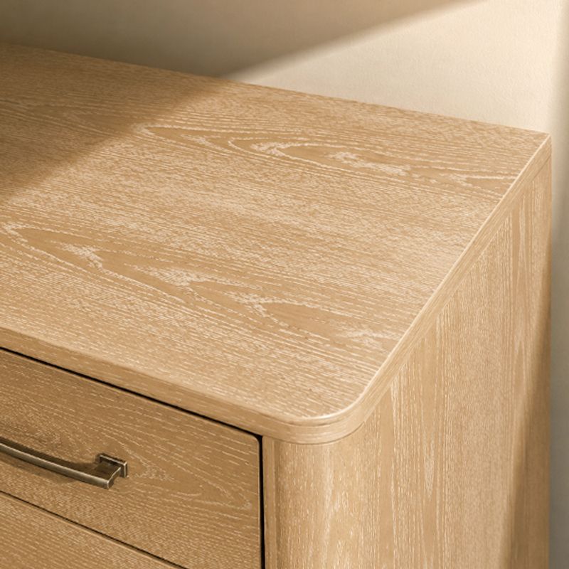 Warm Wood with Exquisite Metal Handle