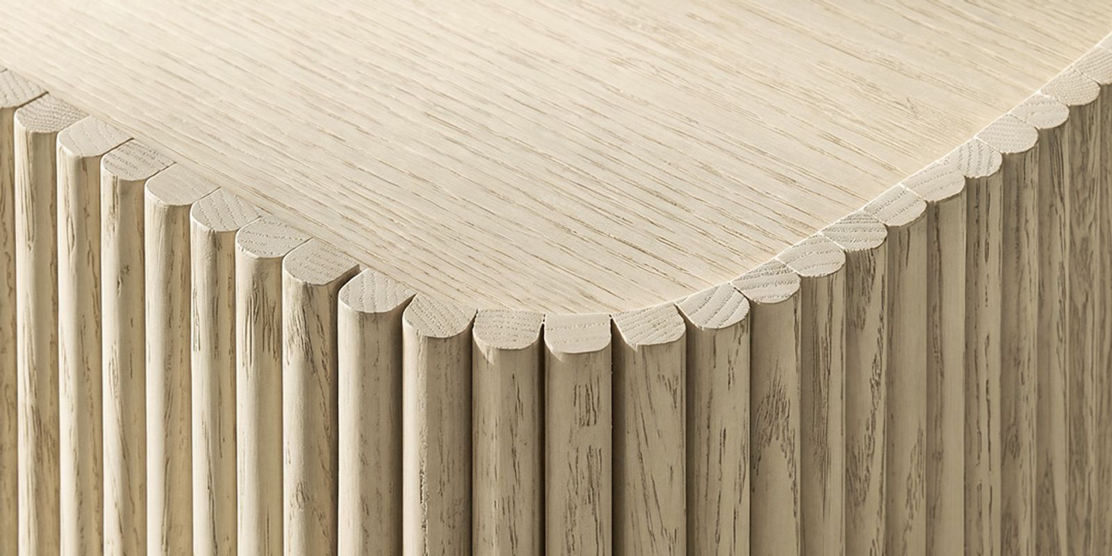 Refined Fluted Design with Soft Curves