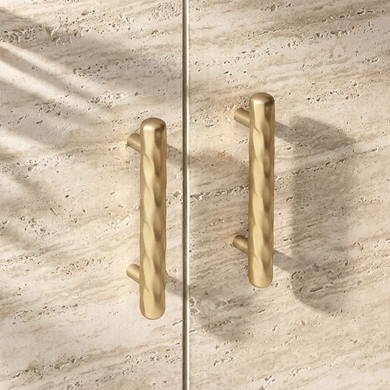 Textured Gold Handles