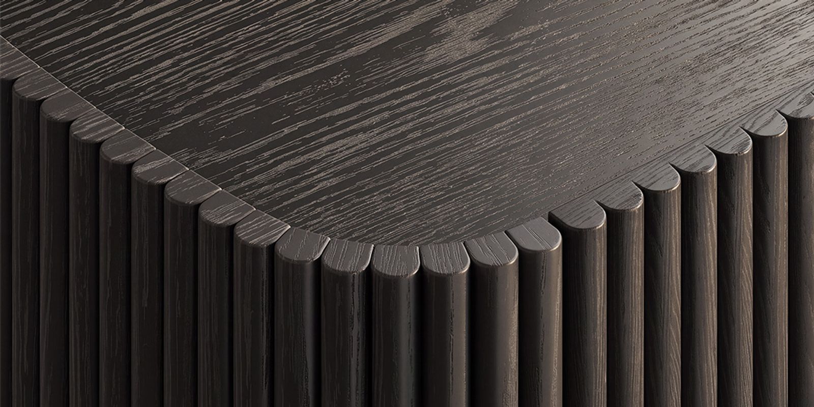 Refined Fluted Design with Soft Curves