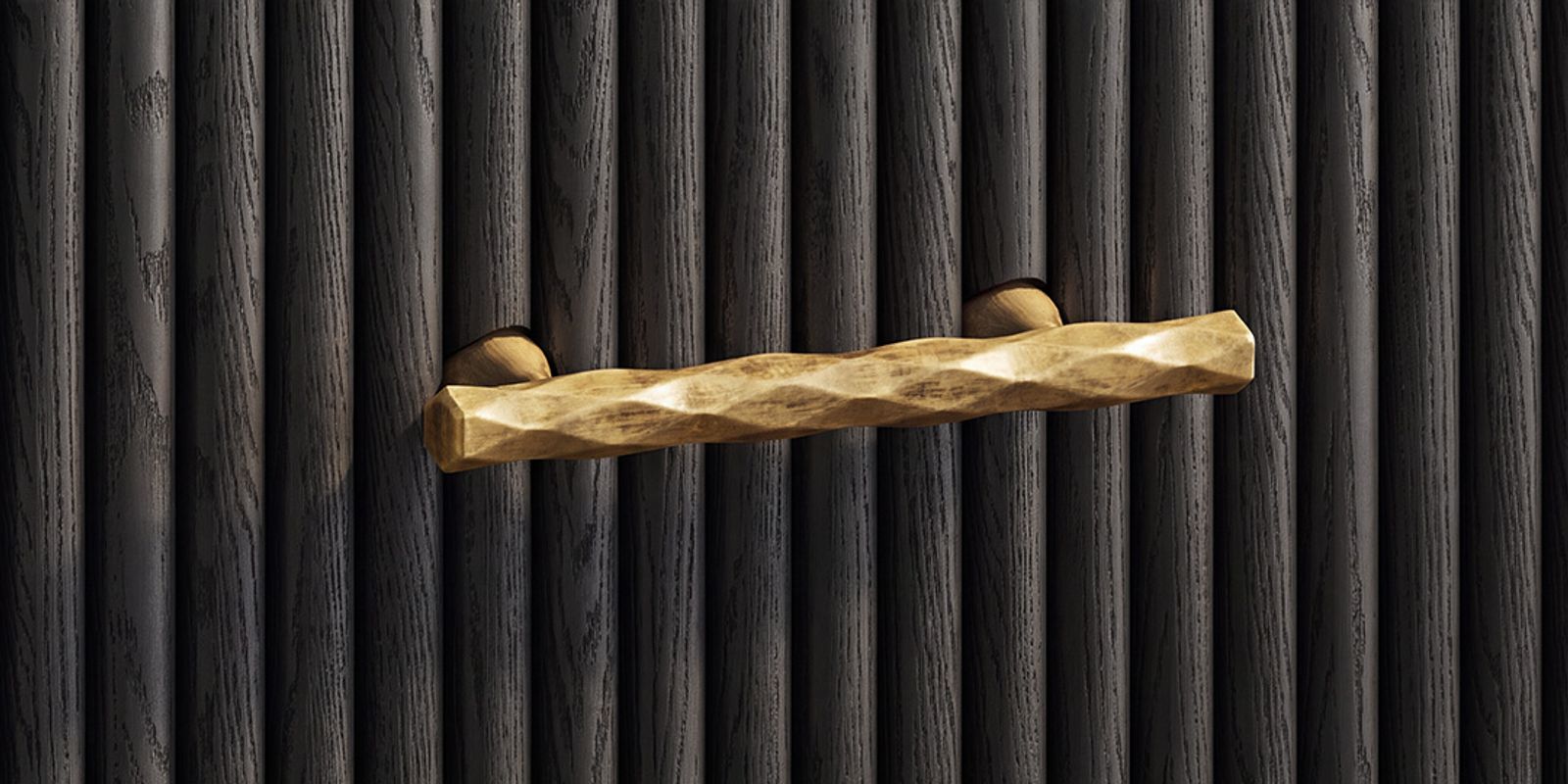 Warm Wood With a Polished Accent