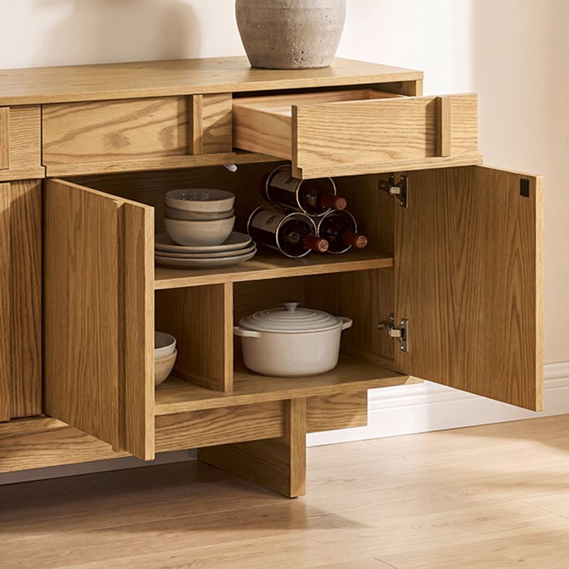 Storage with clear zones