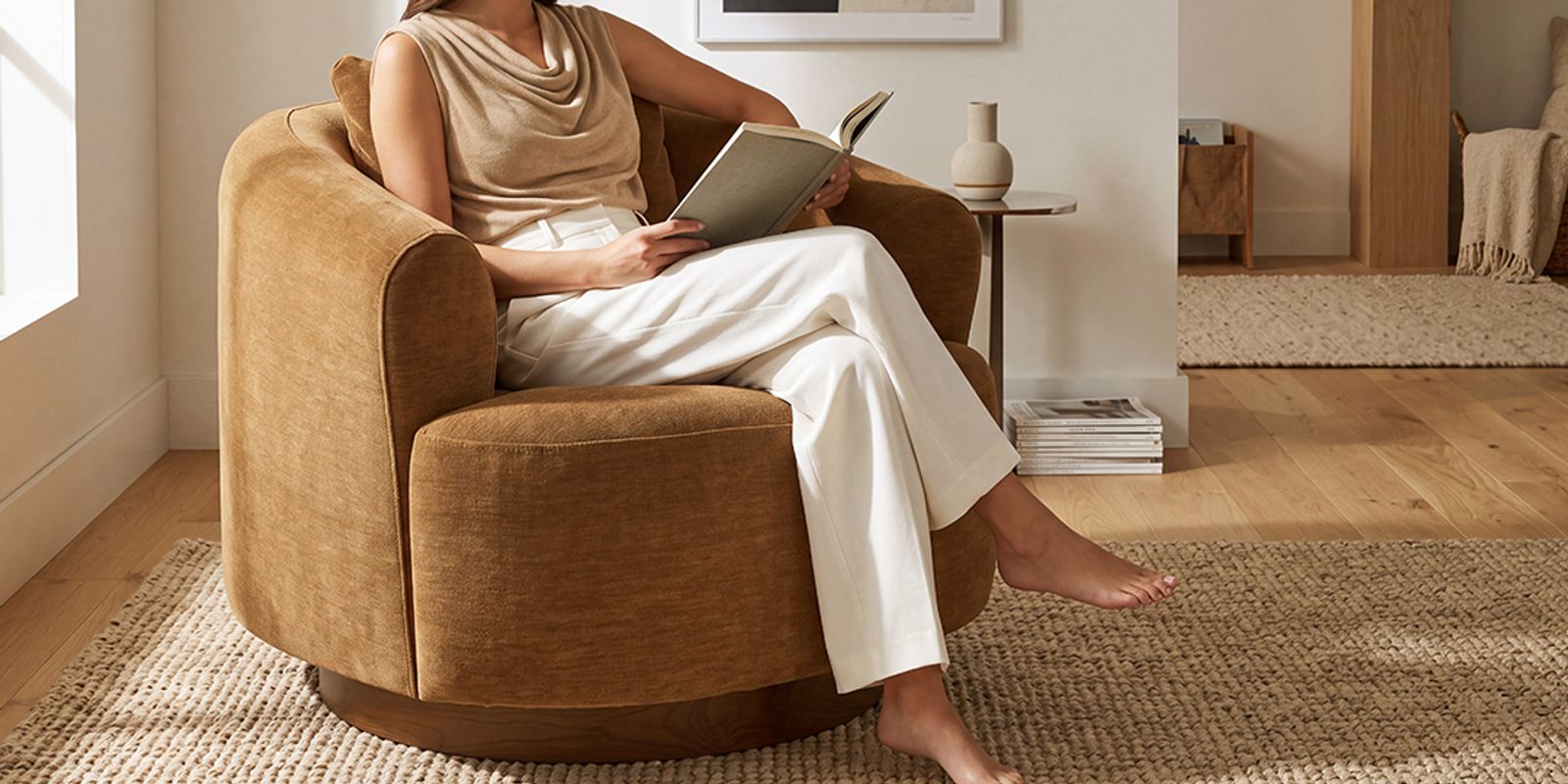 Curved Wraparound Backrest